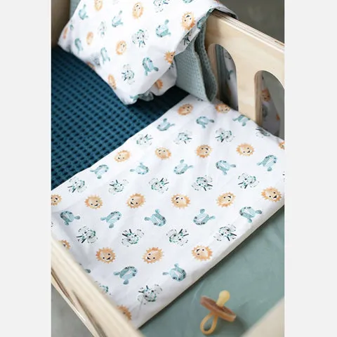 Studio Ditte Kids Flat Sheet Wild Animals Cool