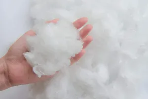 Texlux Soft Fiber,Polyester Synthetic Cotton Filling for Cushion, Pillow, Teddy Bear, Toy Stuffing (500 g, White)