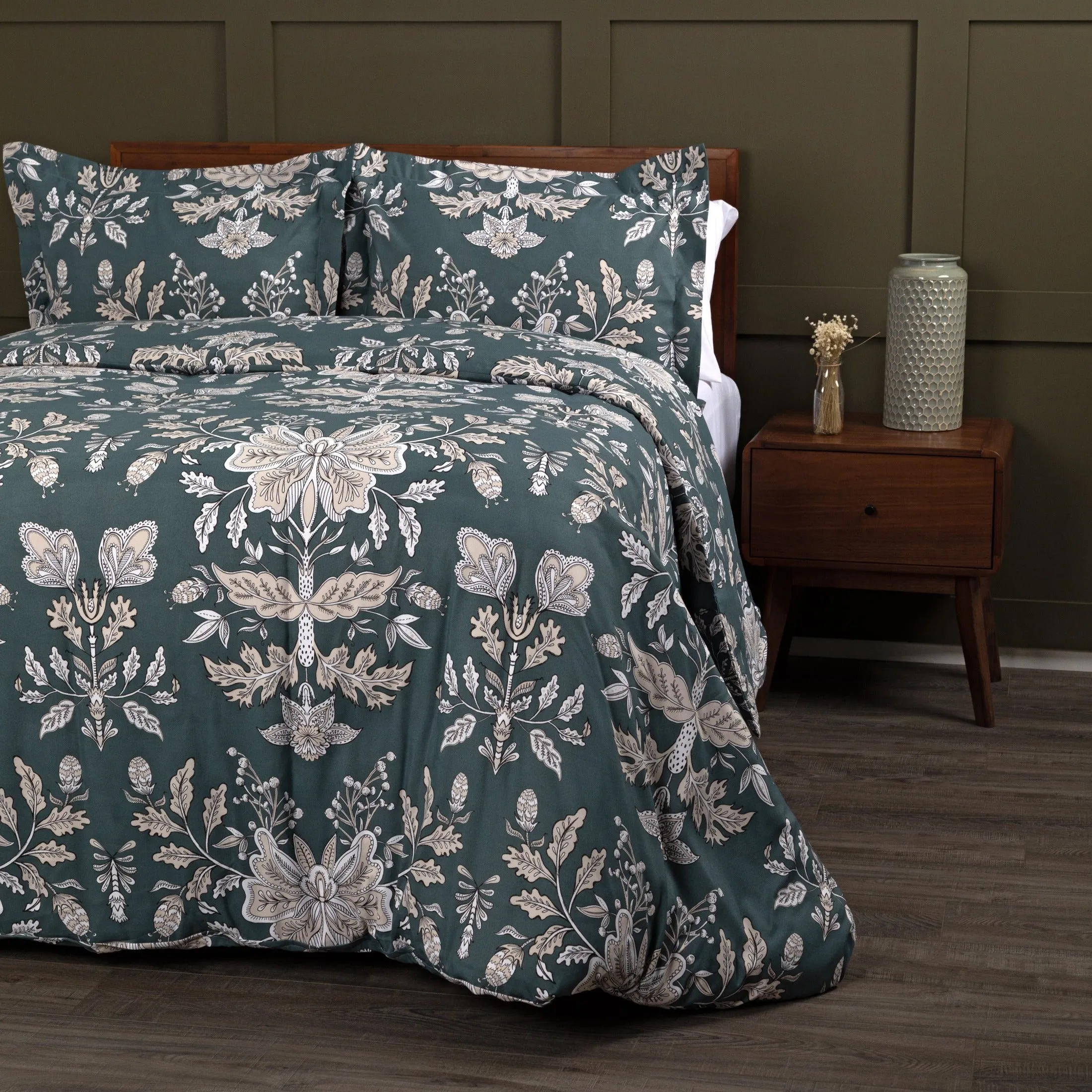 Vintage Garden Duvet Cover Set