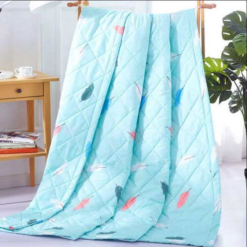 Washable Summer Cotton Quilt - Microfiber Duvet Insert